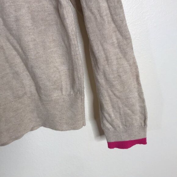 Joules ladies Oat Reindeer Beaded Festive Luxe Sweater top size 6 - Picture 13 of 13